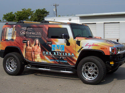 Riveria Hummer Airbrush Art Work