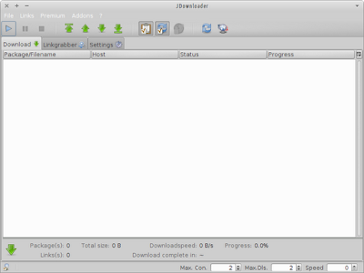 Native look-and-feel for JDownloader in Xubuntu