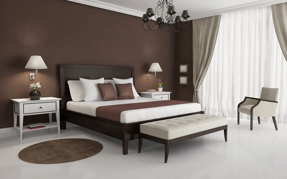 master bedroom  designs in brown colors  15 design 