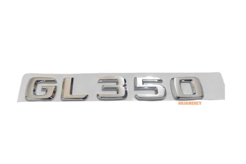 Emblem Angka GL 350 Warna Chrome