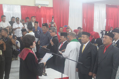 Kakankemenag Tanjungbalai Hadiri Pelantikan Anggota DPRD Terpilih Periode 2019-2024