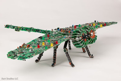 PCB Sculptures by Steven Rodrig Seen On www.coolpicturegallery.net