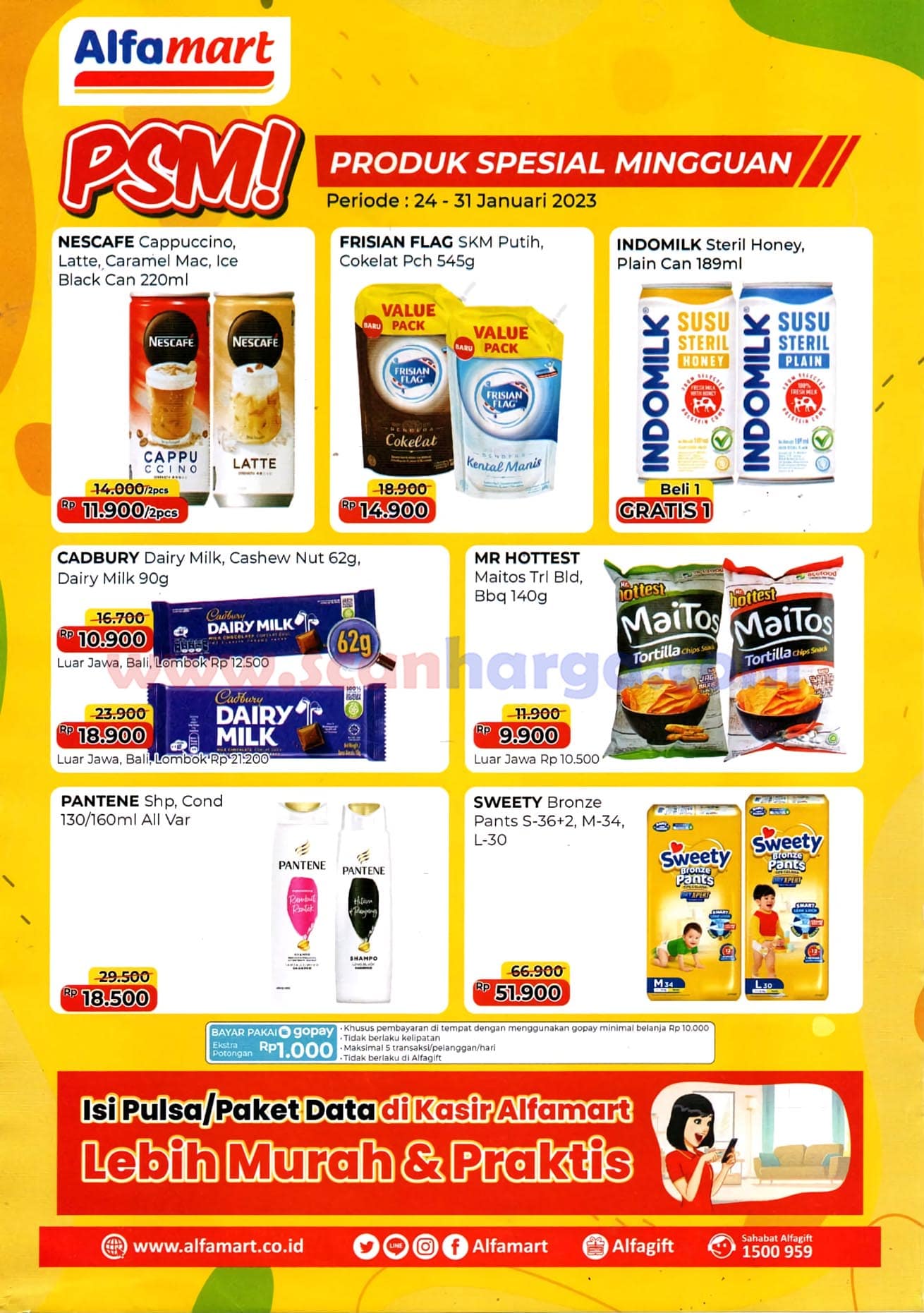 Katalog Alfamart Weekday Promo Mingguan 24 - 31 Januari 2023