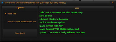 Vivo Device Unlocker Without Data Lost Tool Free Download