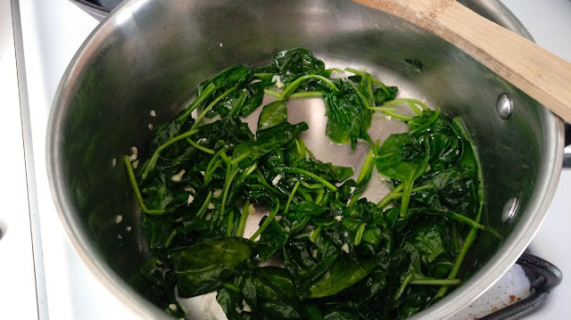 Making dip for Spinach Artichoke Dip Sheet Pan Nachos