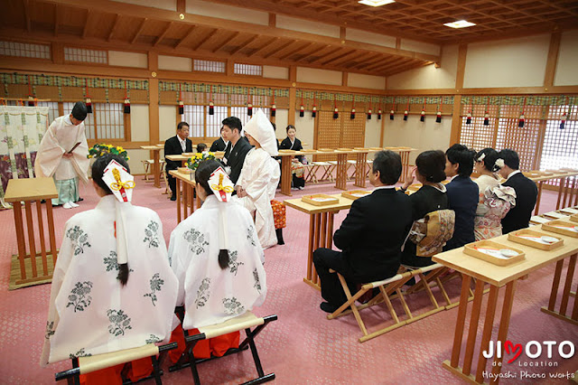 大神神社での挙式撮影