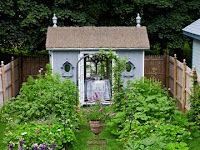 backyard vegetable garden design ideas