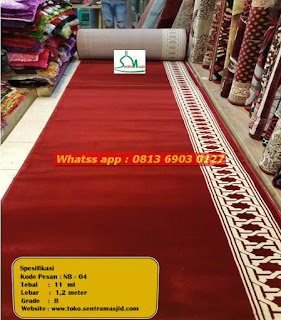 Distributor Karpet Masjid Roll di Solo | Hub: 081369030127 (WhatsApp/SMS/Telepon)