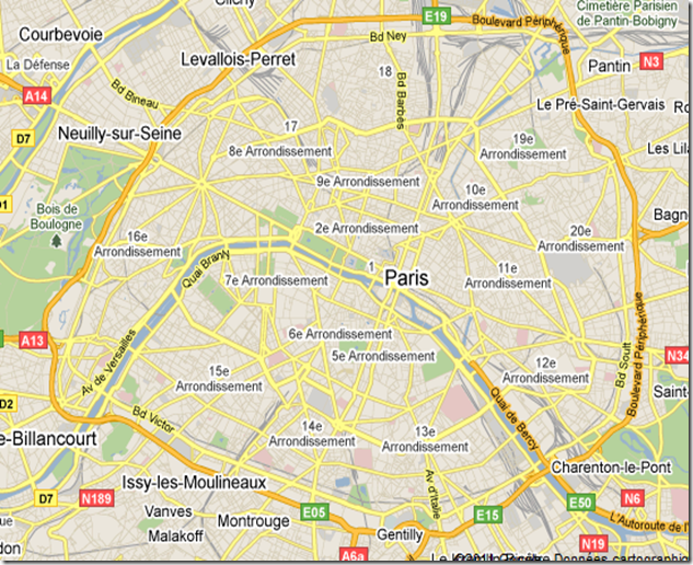 paris map