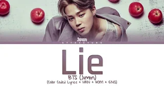 BTS (Jimin) - LIE (English Translation) Lyrics