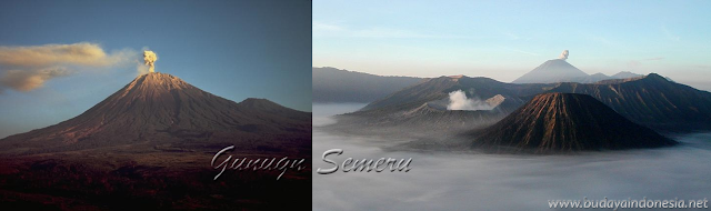 Keindahan Gunung Semeru Serta Kisah Tragedi Cintanya