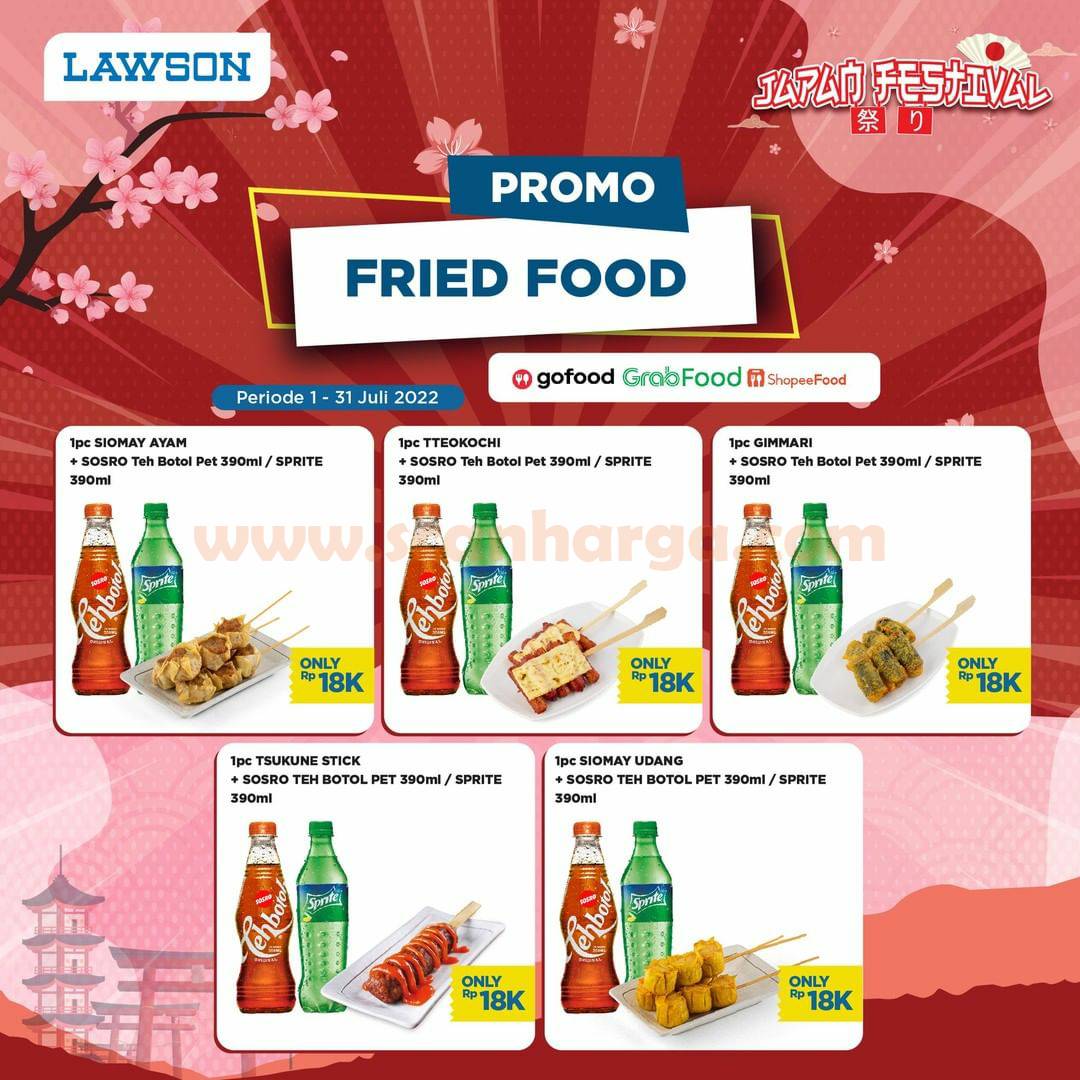 LAWSON Promo PAKET FRIED FOOD cuma Rp 18.000