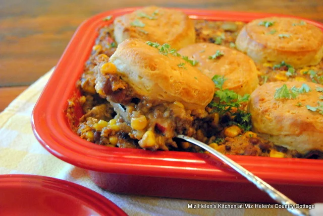 Rancher Pot Pie at Miz Helen's Country Cottage