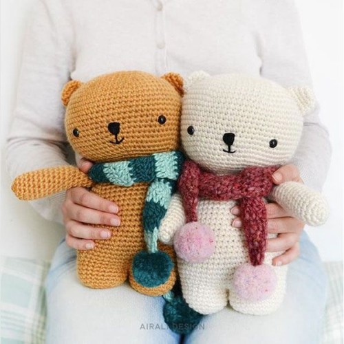 Bear with Scarf - Free Pattern 