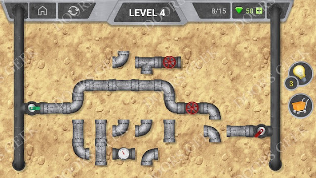 Pipeline [Classic] Level 4 Solution, Cheats, Walkthrough