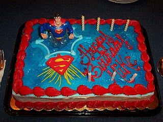 Tortas de Superman para Fiestas Infantiles