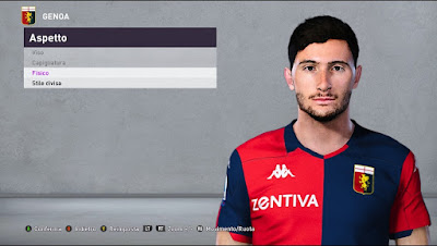 PES 2020 Faces Francesco Cassata by Andò12345