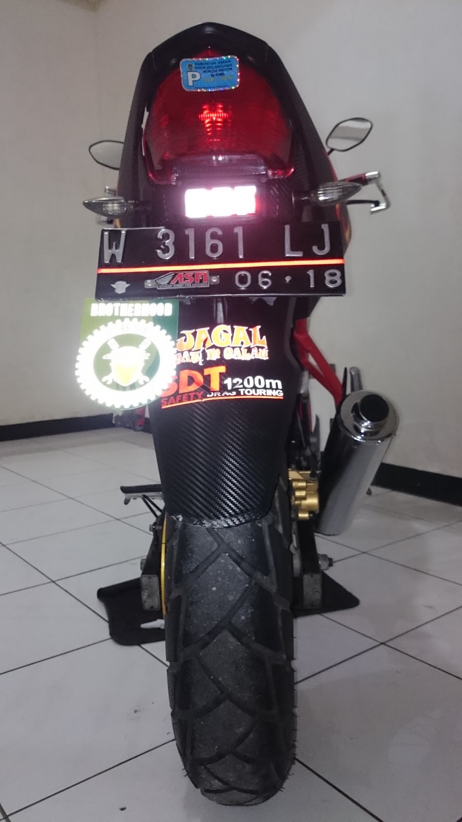 Modif CB150r Pakai Velg Jari Jari Spoke Wheel ASFI CLUB