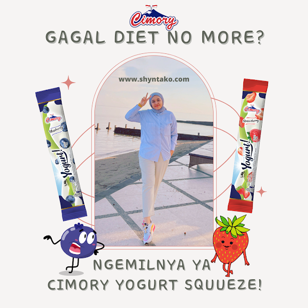 Cimory Squeeze Yogurt, Cemilan Bebas Worry Untuk Para Pejuang Diet