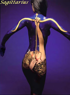 Zodiac Sign Body Painting Pictures