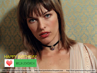 birthday quotes, milla jovovich, photos, celebrate her 44th birthday with [most hottest female celebrities] hd photo