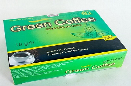 tra giam can green coffee