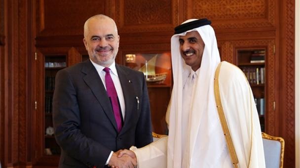 Edi Rama meets the Emir of Qatar Sheikh Tamim bin Hamad Al Thani, several agreements signed