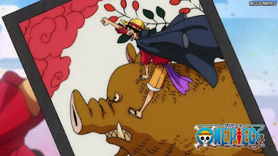 ワンピース アニメ 1072話 アイキャッチ ルフィ Monkey D. Luffy | ONE PIECE Episode 1072