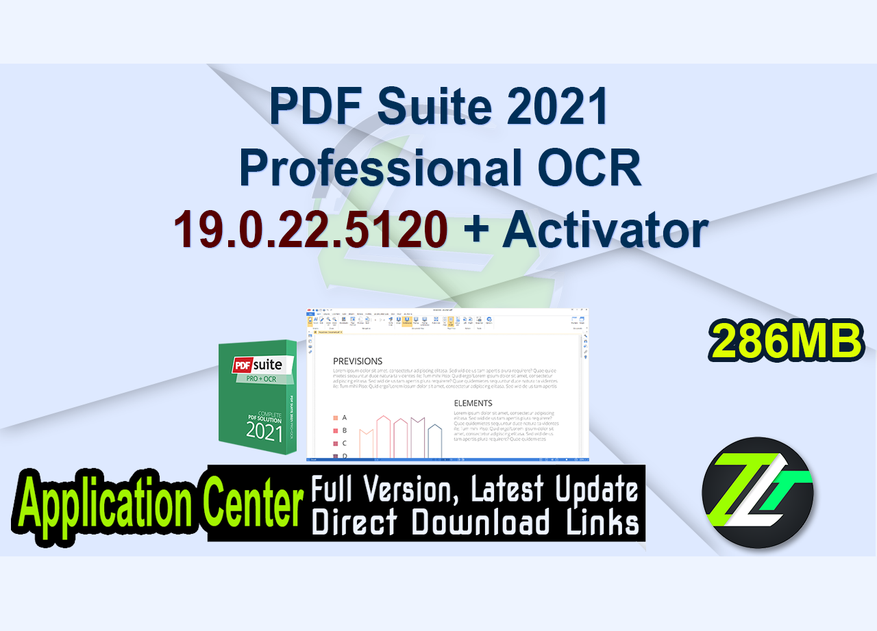 PDF Suite 2021 Professional OCR 19.0.22.5120 + Activator