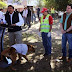 Perro orina a alcalde de Guadalajara en un evento publico