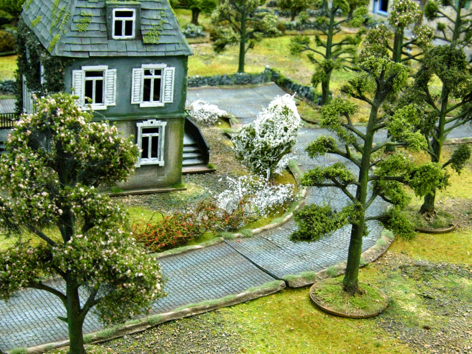 Wargaming with Silver Whistle: TREES, ORCHARDS &amp; BUILDINGS