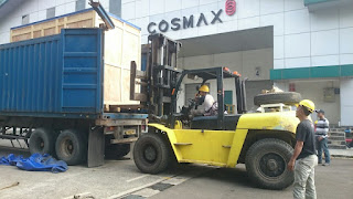 Sewa Forklift 10 Ton di PT Cosmax - Cipayung