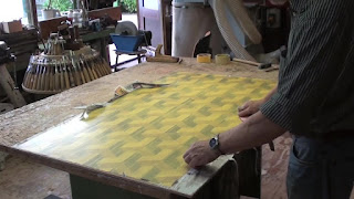 Woodworking Veneer inlay