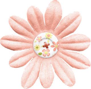 Flowers and Buttons of the Best Friends Clip Art.