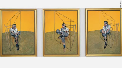 Three Studies of Lucian Freud, Francis Bacon, 1969