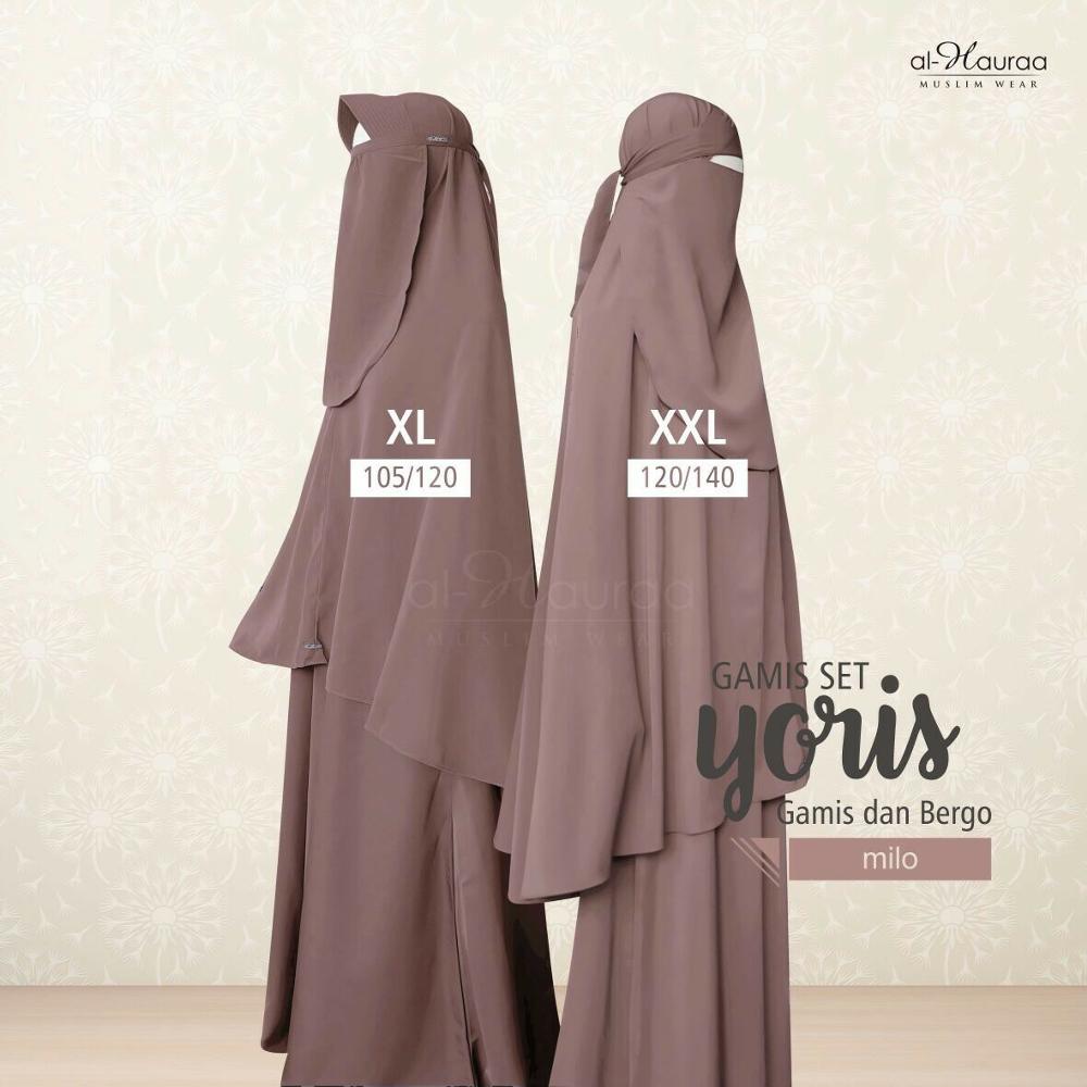 GAMIS SYARI iWARNA COKLAT SUSUi