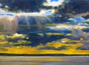 Holy Island 4 (Work in progress) Today's work on this painting puts me . (holy island )