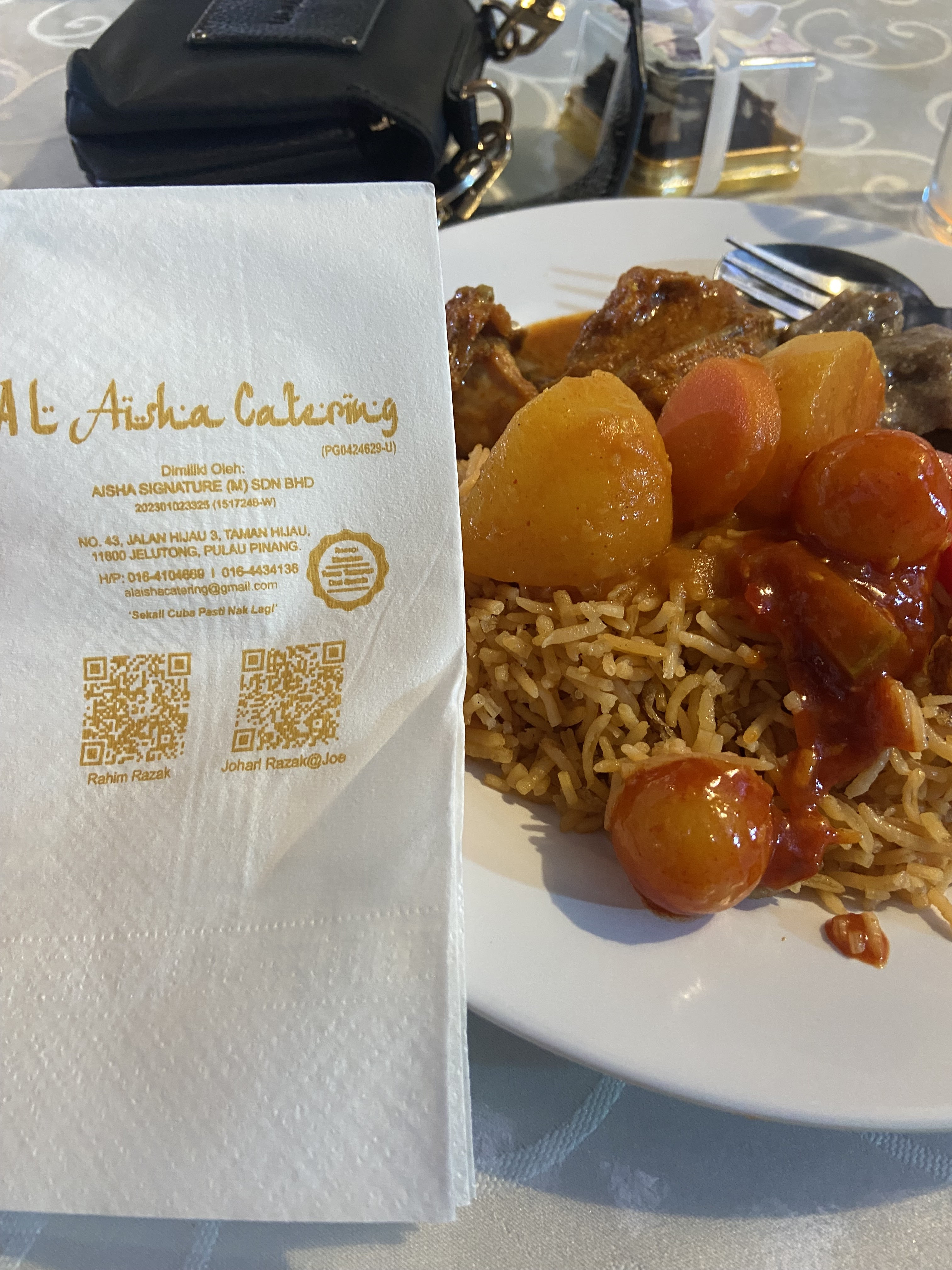 kenduri kahwin, makan kenduri, dalca penang, makan kenduri orang penang, mami punya masakan