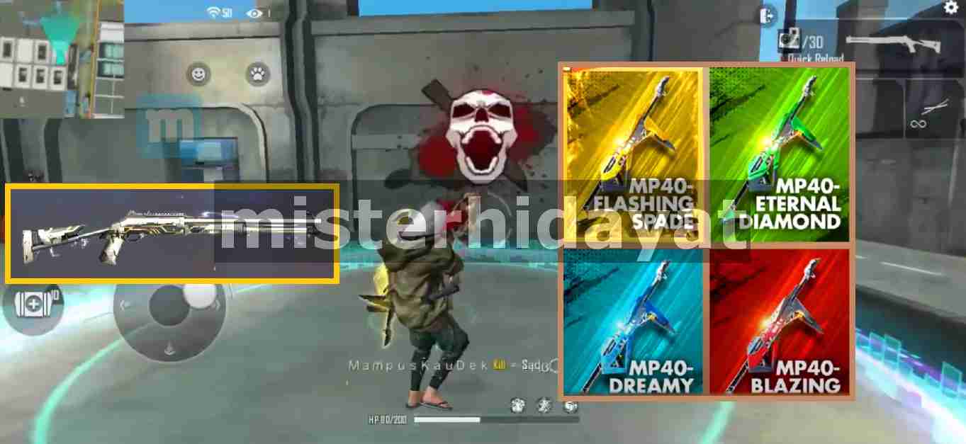 14 Skin Gambar Mp40 Ff Incubator Gambar FF