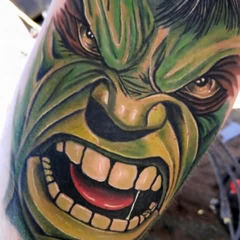 tatuagens do Incrível Hulk