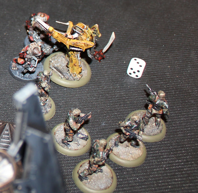 Warhammer 40k battle report - Ambush - Space Marines and Genestealer Cults.