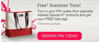 Free Kelloggs Soecial K Summer Tote