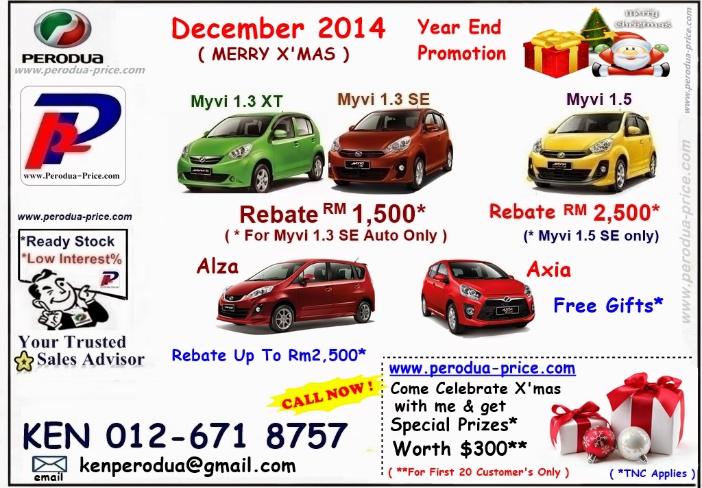 Perodua Promotion - Call 012-671 8757: Perodua Promotion 