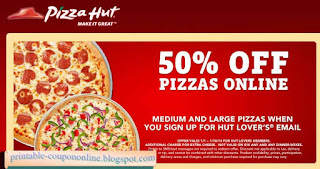 Free Printable Pizza Hut Coupons