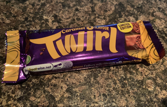 Cadbury Twirl Caramel flavour