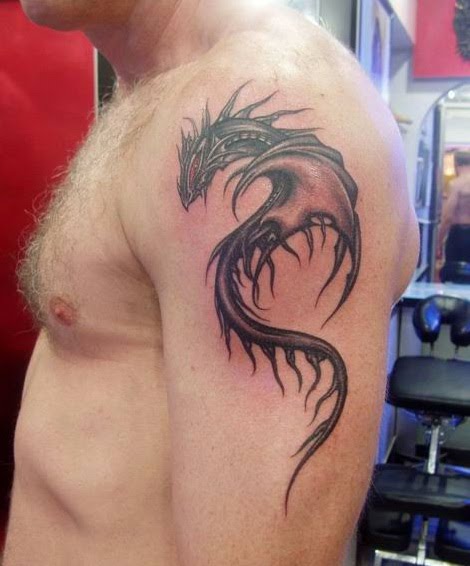 Japanese Dragon Tattoo