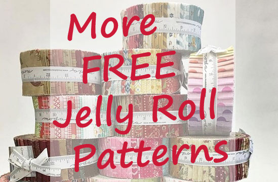 stack of jelly rolls for more free jelly roll patterns