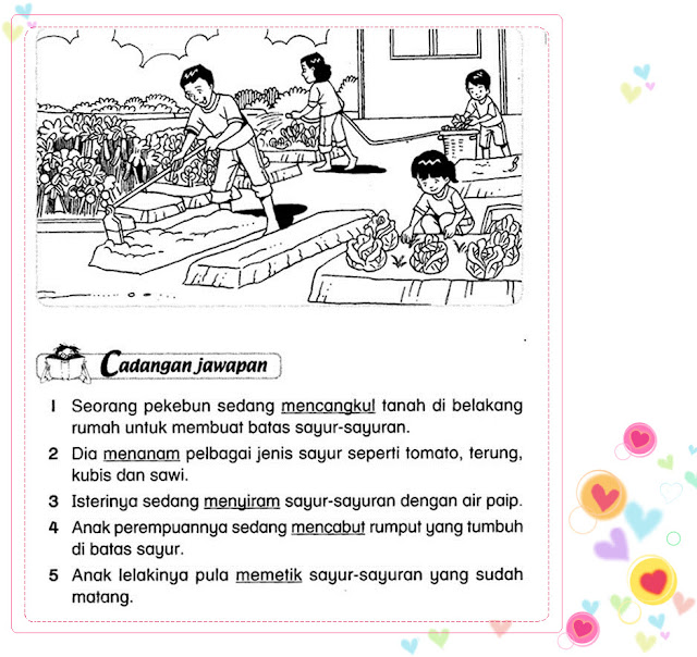 Contoh Gambar Bina Ayat Upsr - Contoh U