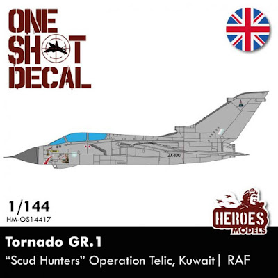 HM-OS14417 1/144 Tornado GR.4 | “Scud Hunters” OP. Telic  One shot decal