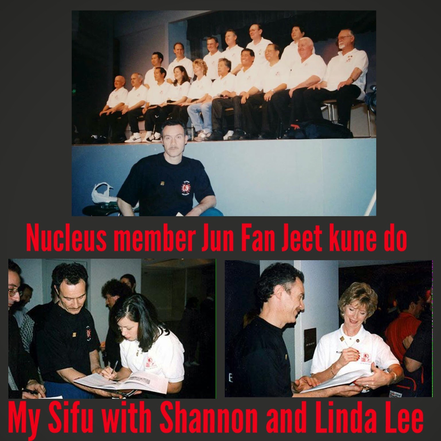 Sifu Matteo Stella and Nucleus Member Jun Fan Jkd